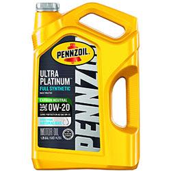 Pennzoil Platinum Full Synthetic 0W-20 Motor Oil