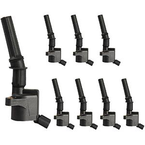 ENA 8-Pack Curved Boot Ignition Coil