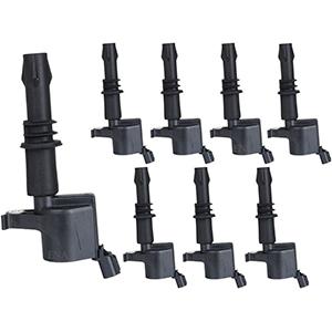 ENA Straight Boot Pack of 8 Ignition Coils