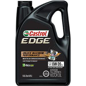 Castrol Edge Advanced Full Synthetic 0W-20 Motor Oil
