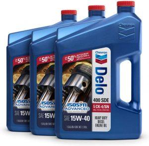 Chevron Delo 400 SDE Heavy Duty 15W-40 Diesel Engine Oil