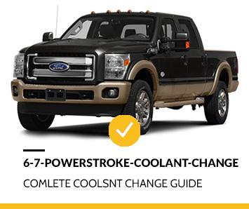 Ford 6.7 Powerstroke Coolant Change
