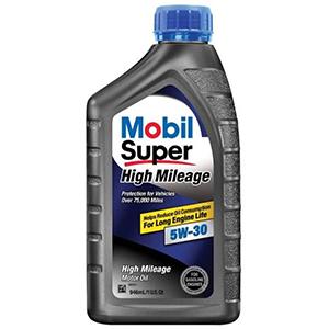 Mobil Super High Mileage 5W-30 Motor Oil
