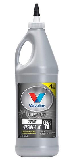 Valvoline SynPower SAE 75W-140 Full Synthetic Gear