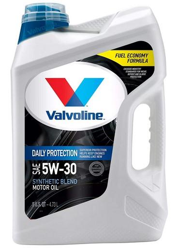 Valvoline Daily Protection SAE 5W-30 Synthetic Blend Motor Oil