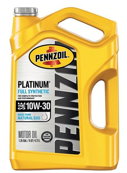 Pennzoil Platinum Full Synthetic Motor Oil