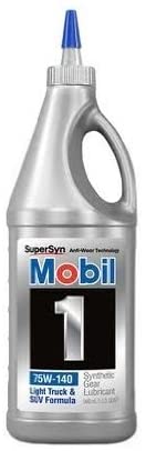 Mobil 1 102490 75W-140 Synthetic Gear Lube