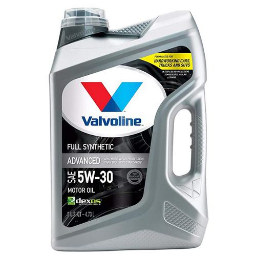 Valvoline Advanced Full Synthetic SAE 5W-30 Motor Oil