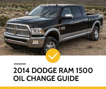 2014 Dodge RAM 1500 Oil Change Guide - DAVES OIL CHANGE