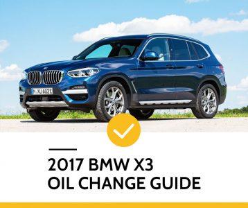 2017 BMW X3 Oil Change Guide - DAVES OIL CHANGE