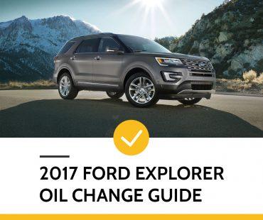 2017 Ford Explorer Oil Change Guide - DAVES OIL CHANGE