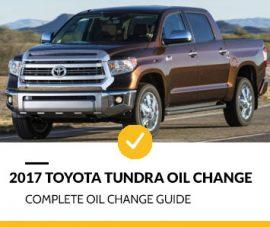 2017 toyota tundra oil change - DAVES OIL CHANGE