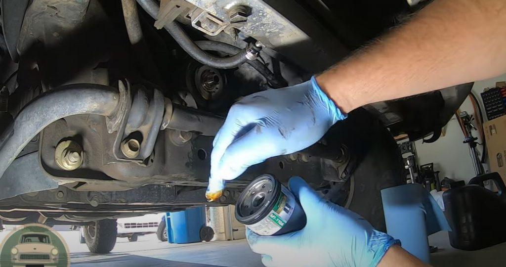 2019 nissan frontier oil change guide