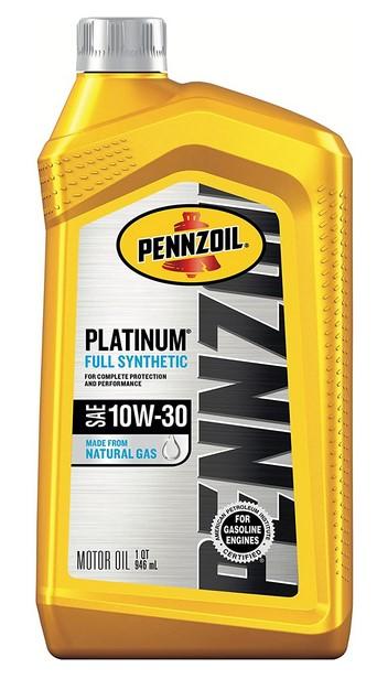 Pennzoil Platinum Full Synthetic Motor Oil 10W-30