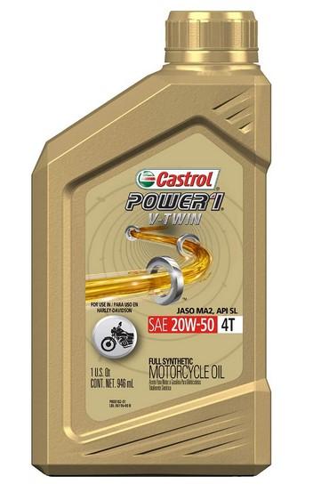 Castrol 159AE1 06080 Power RS V-Twin 20W-50 4-Stroke Motorcycle Oil