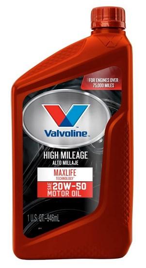 Valvoline 20W-50 MaxLife High Mileage Motor Oil