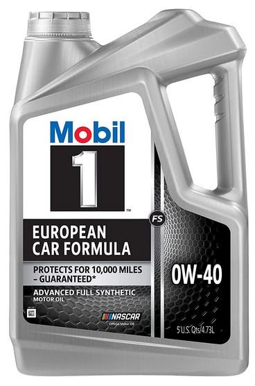  Mobil 1 120760 Synthetic Motor Oil 0W-40, 5 Quart 