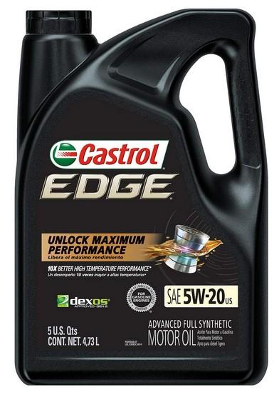 Castrol EDGE 03083 5W-20 Synthetic Motor Oil