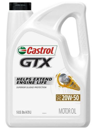 Castrol 03095 GTX 20W-50 Motor Oil