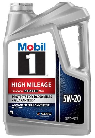 Mobil 1 120768 High Mileage 5W-20 Motor Oil