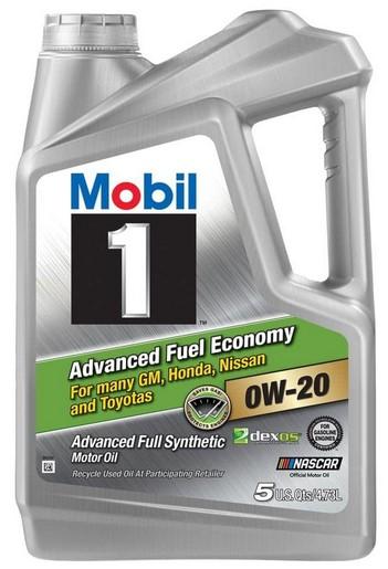 Mobil 1 120758 Synthetic Motor Oil 0W-20 (Advanced Fuel Economy)
