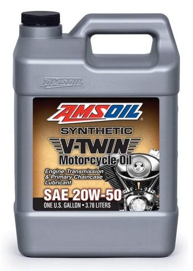 Amsoil MCV1G 20W-50 Synthetic V-Twin Motorcycle Oil