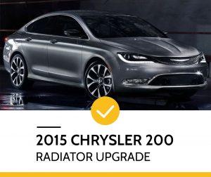 2015 Chrysler 200 Radiator