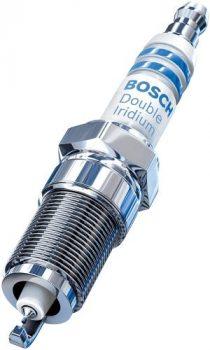 Bosch Automotive Double Iridium Spark Plug, Longer Life