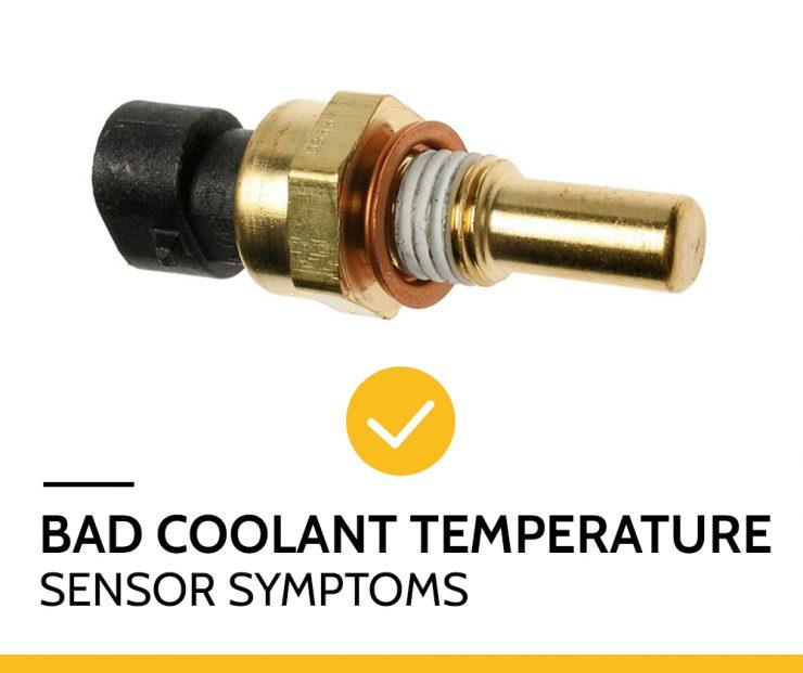 coolant temperature sensor symptoms